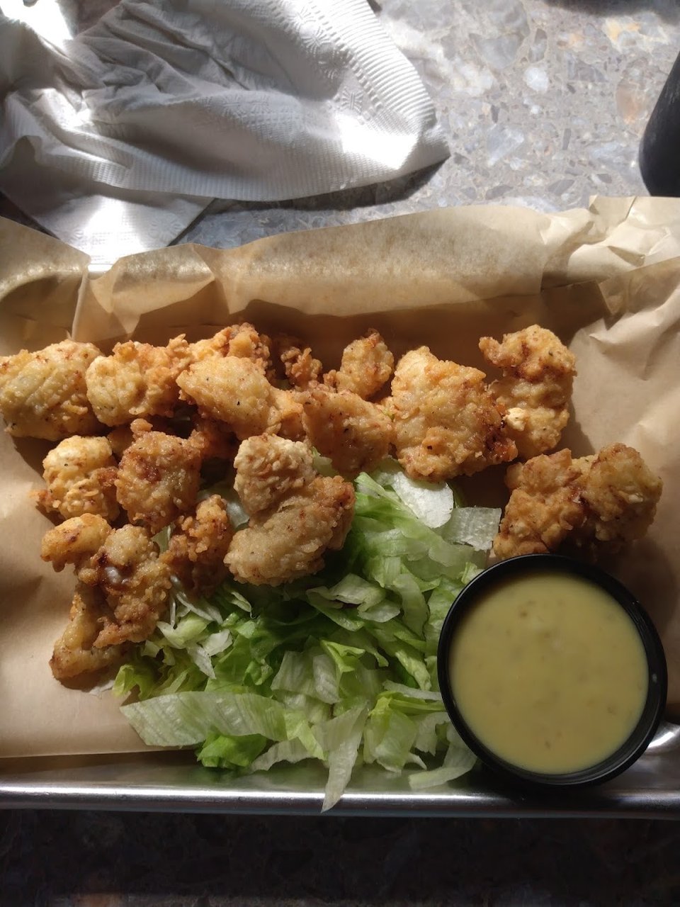Fried Gator Tail Dinner